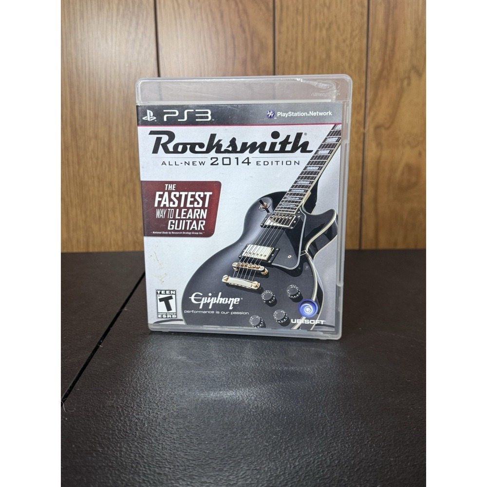 ROCKSMITH 2014 EDITION (Sony PlayStation 3) Learn Play Guitar Music PS3